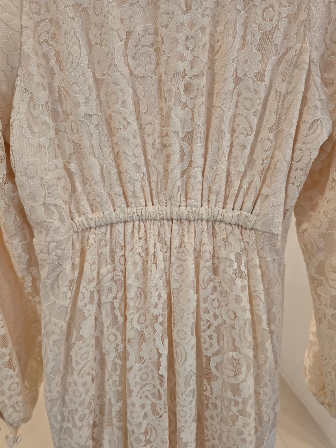 아이보리  레이스 롱 원피스 상품이미지7