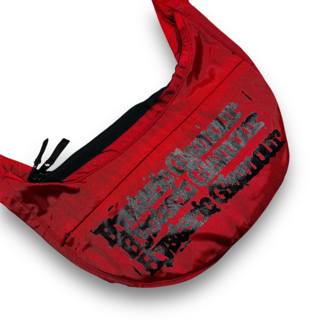 히스테릭 글래머 스펠 아웃 로고 레드 크로스백 상품이미지5