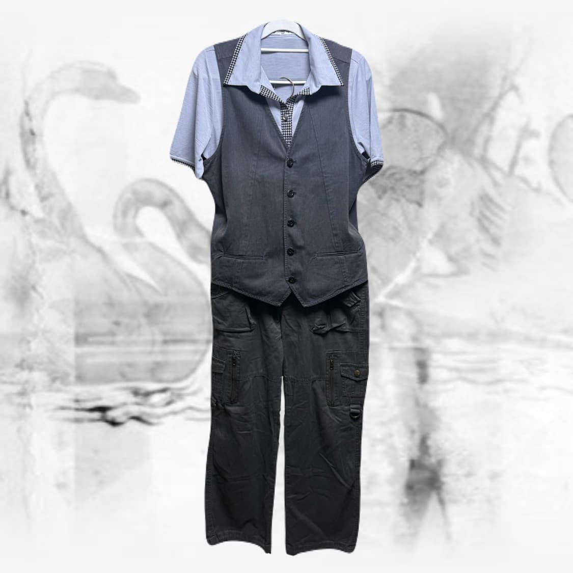 y2k 데일리 코디 세트 상품이미지1