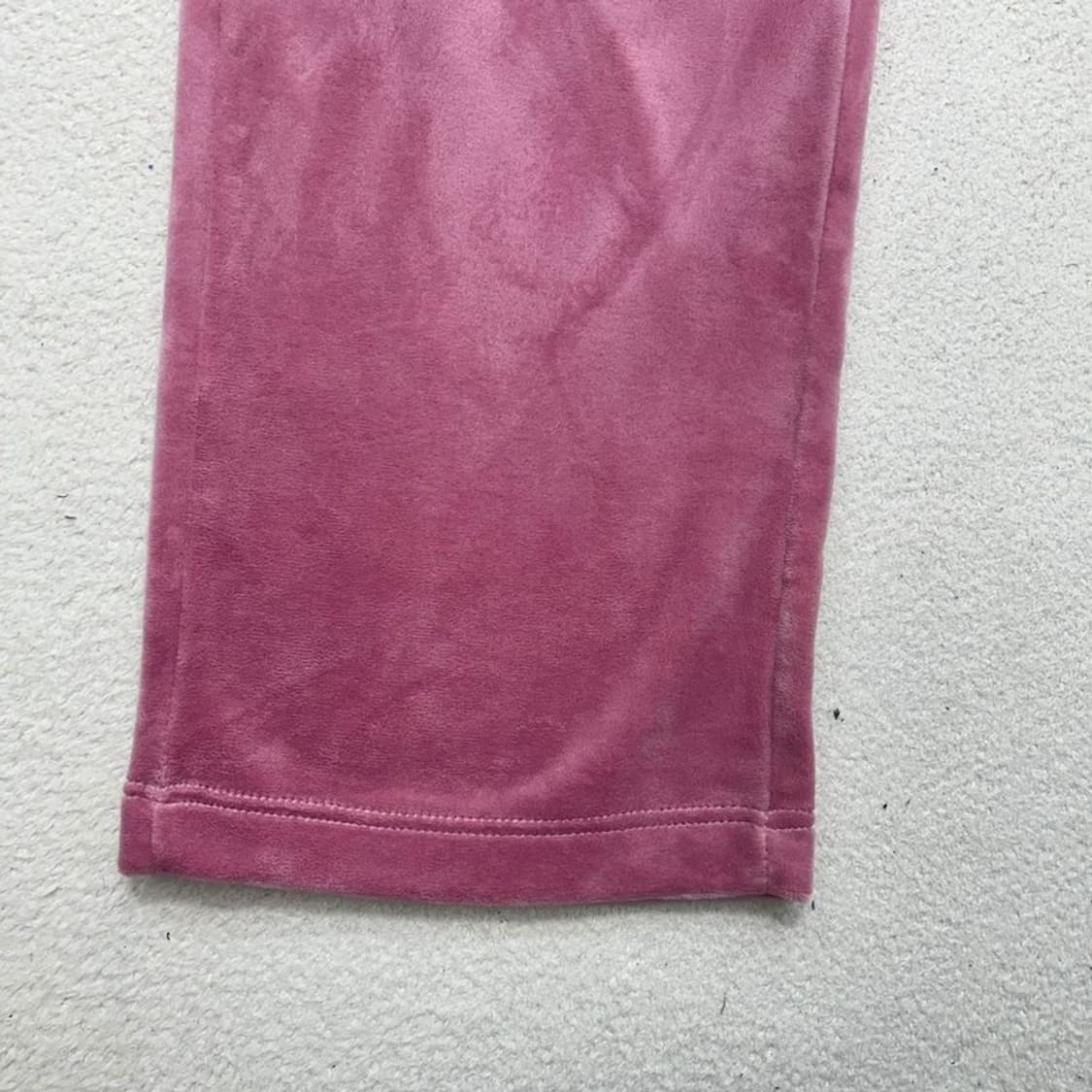 퓨마 바디웨어 벨벳 여성 벨로아 트레이닝 팬츠 핑크 100 L 상품이미지3