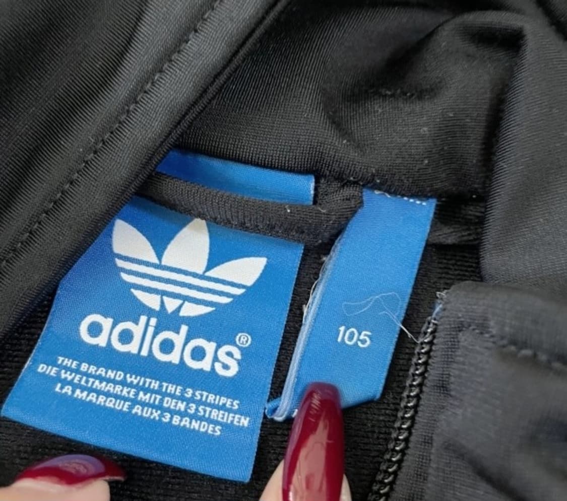 아디다스 파이어버드 블랙 검정 트랙탑 져지집업 105/XL 상품이미지4