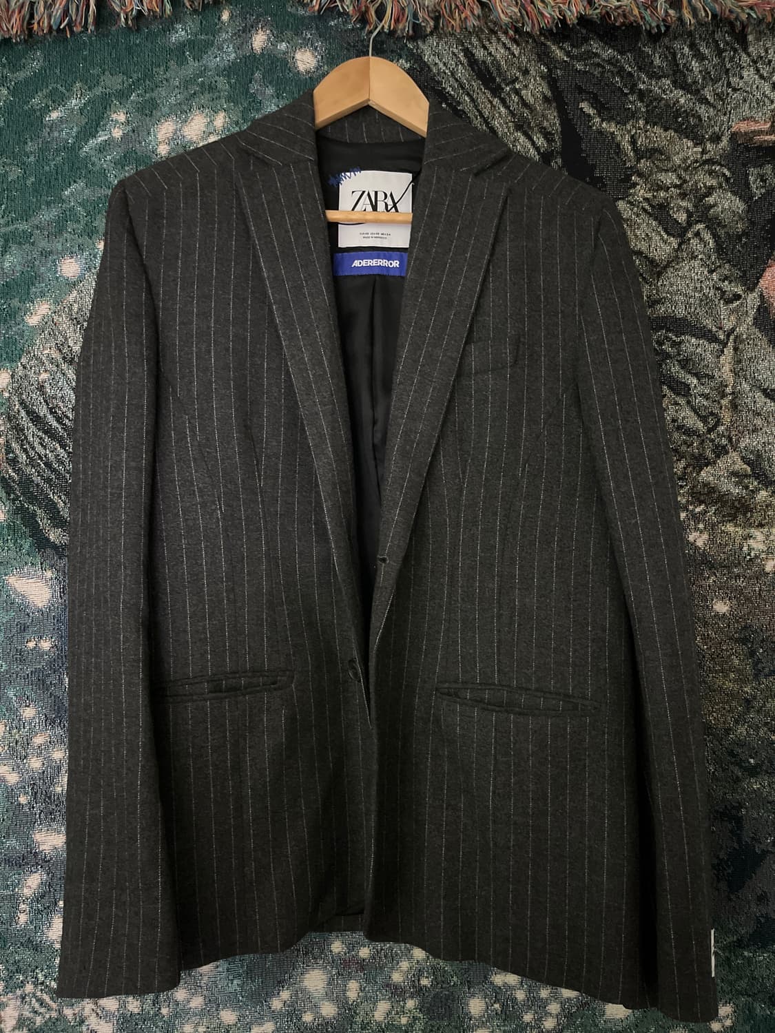 자라 아더에러 스트라이프 오버사이즈 블레이저 XS 상품이미지1