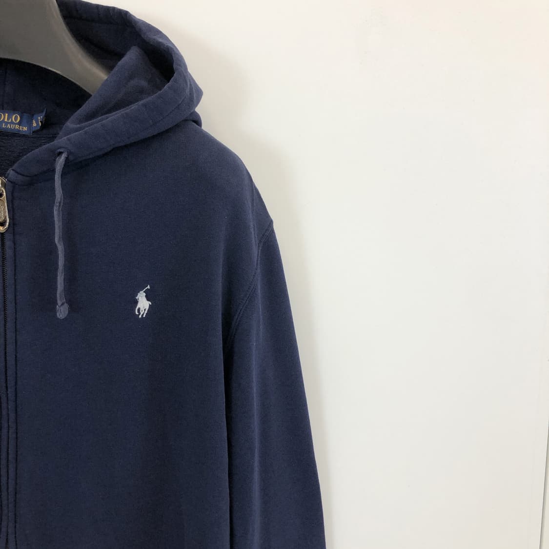 폴로 랄프로렌 화이트포니 네이비 후드집업 XL 상품이미지2