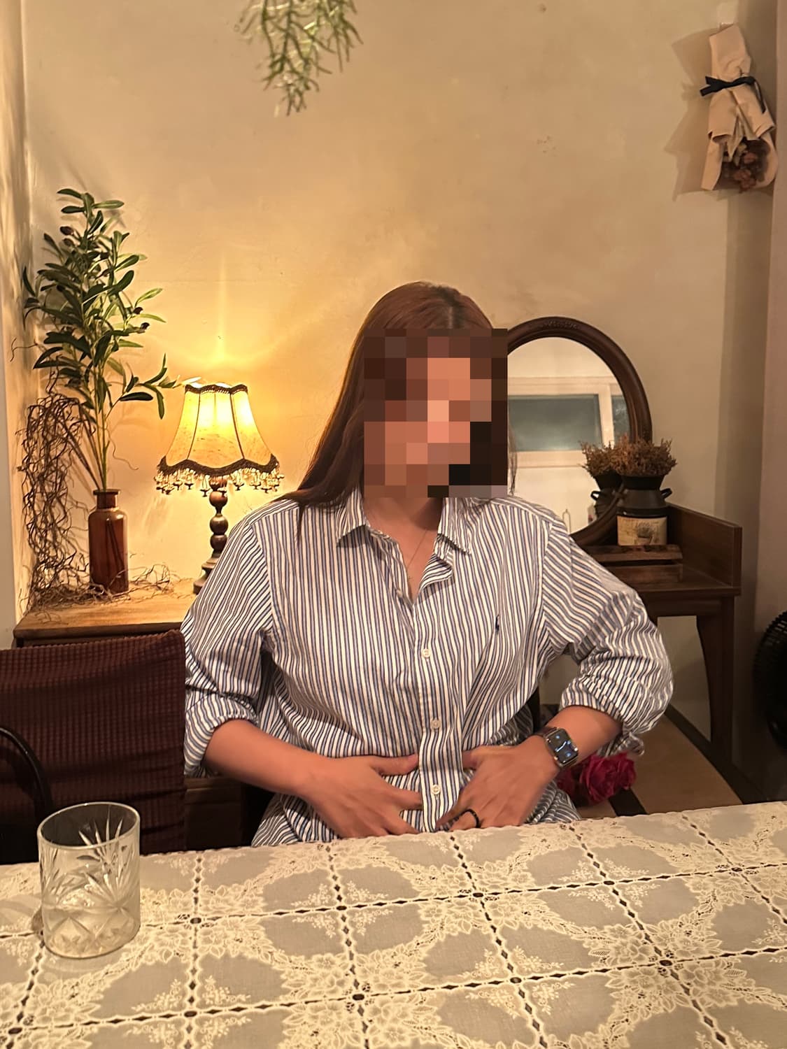 폴로 스트라이프 셔츠 빈티지 상품이미지5