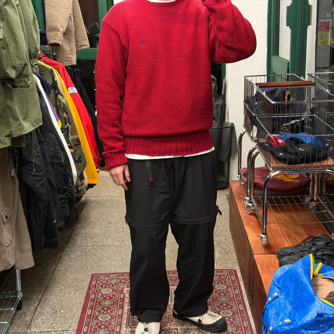 90s 폴로 랄프로렌 코튼 니트 [ 100-105 ] 상품이미지1