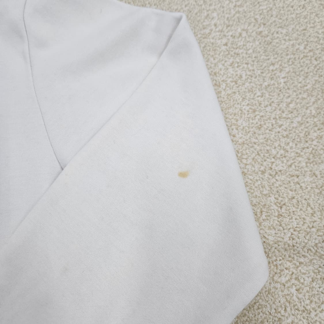 [95] 디스커버리 화이트 빅로고 맨투맨 티셔츠 1027JM1 상품이미지6