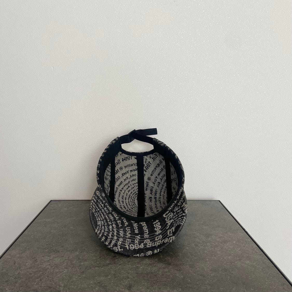 (OS) 슈프림 박스로고 캠프캡 모자 데님 블랙 상품이미지5