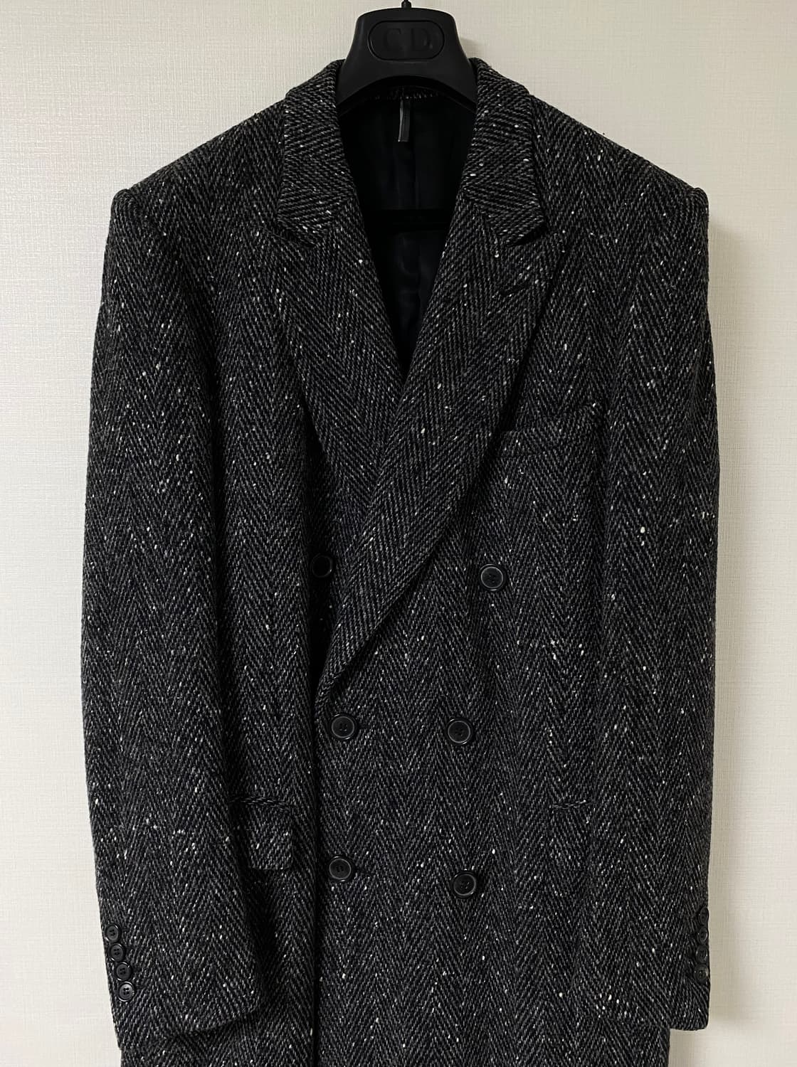 2001FW Dior HOMME SOLITAIRE TWEED COAT 상품이미지2