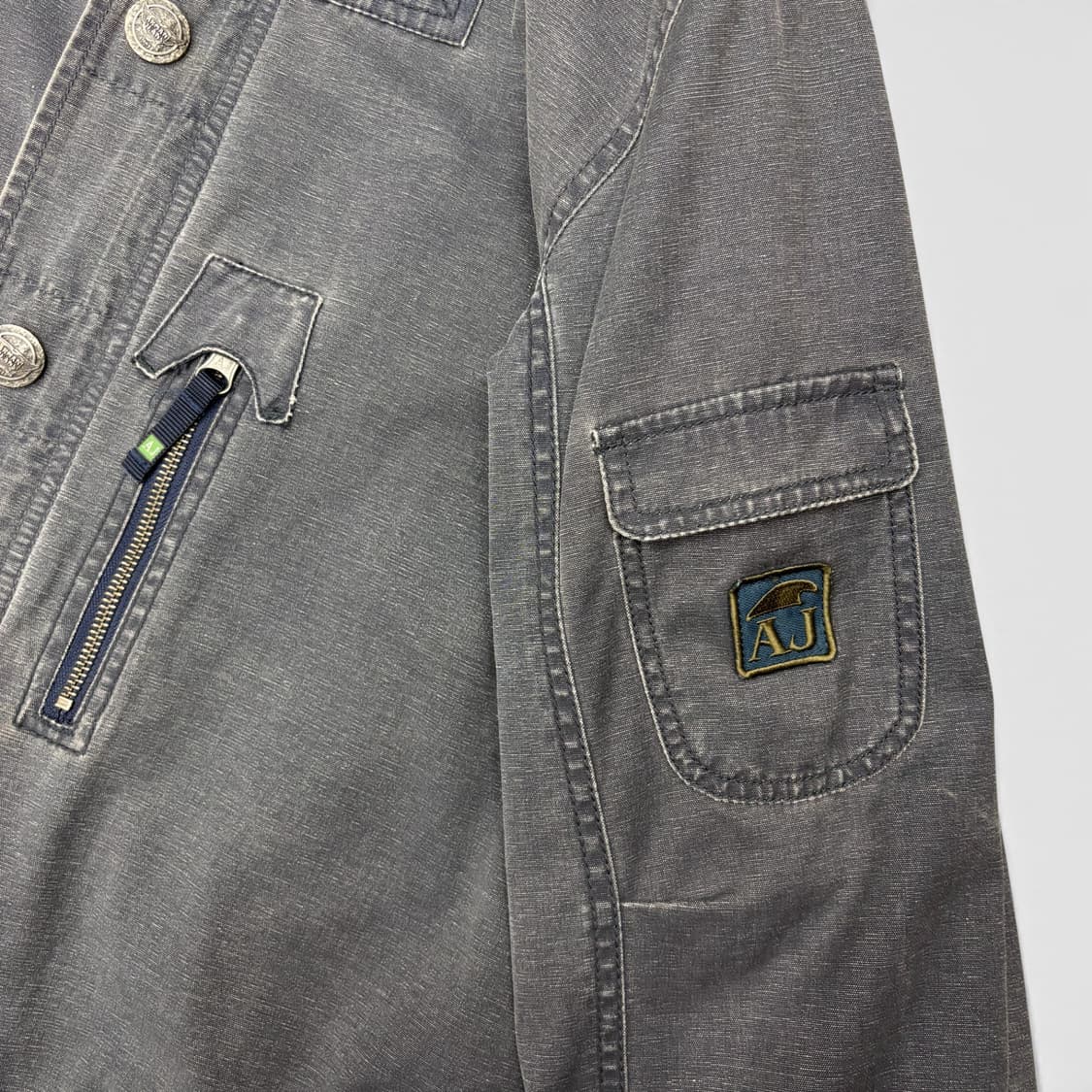 00's 아르마니 진스 Dirty Tigers 필드 파카 상품이미지4