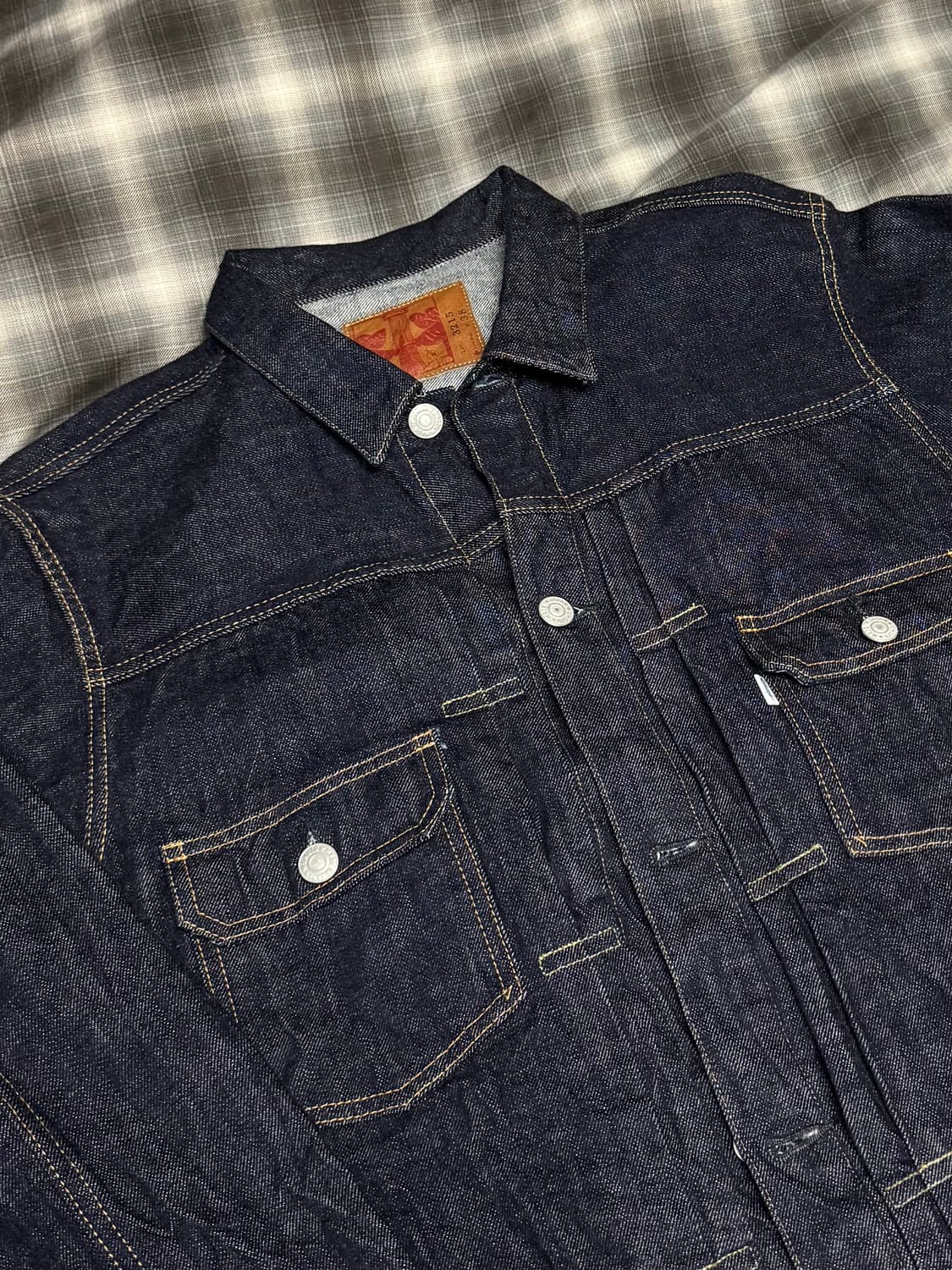 오모토데님(omoto denim) 13.5oz 2세대 데님자켓(38) 상품이미지1