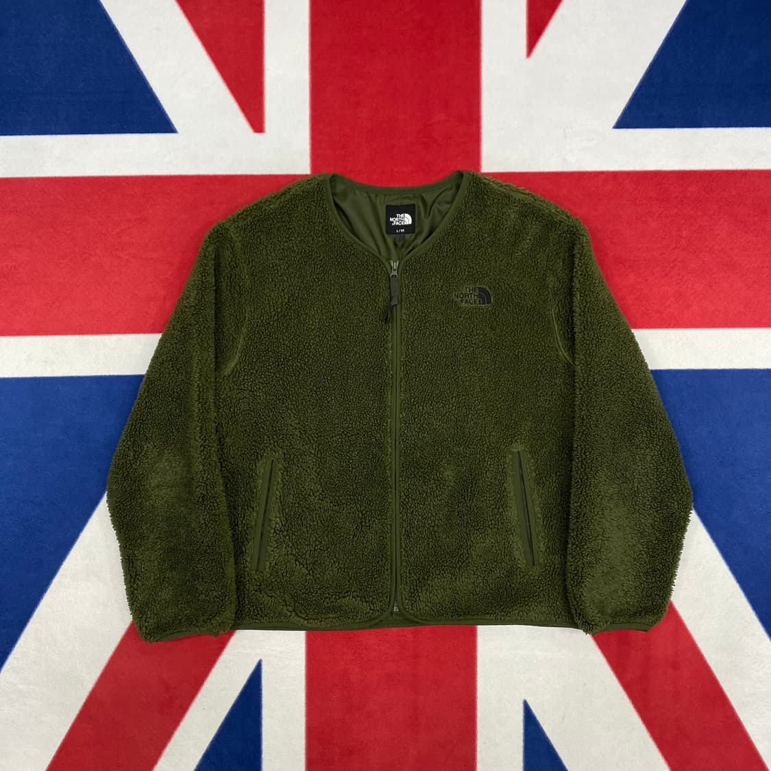 노스페이스 플리스 집업 여성 L  상품이미지1