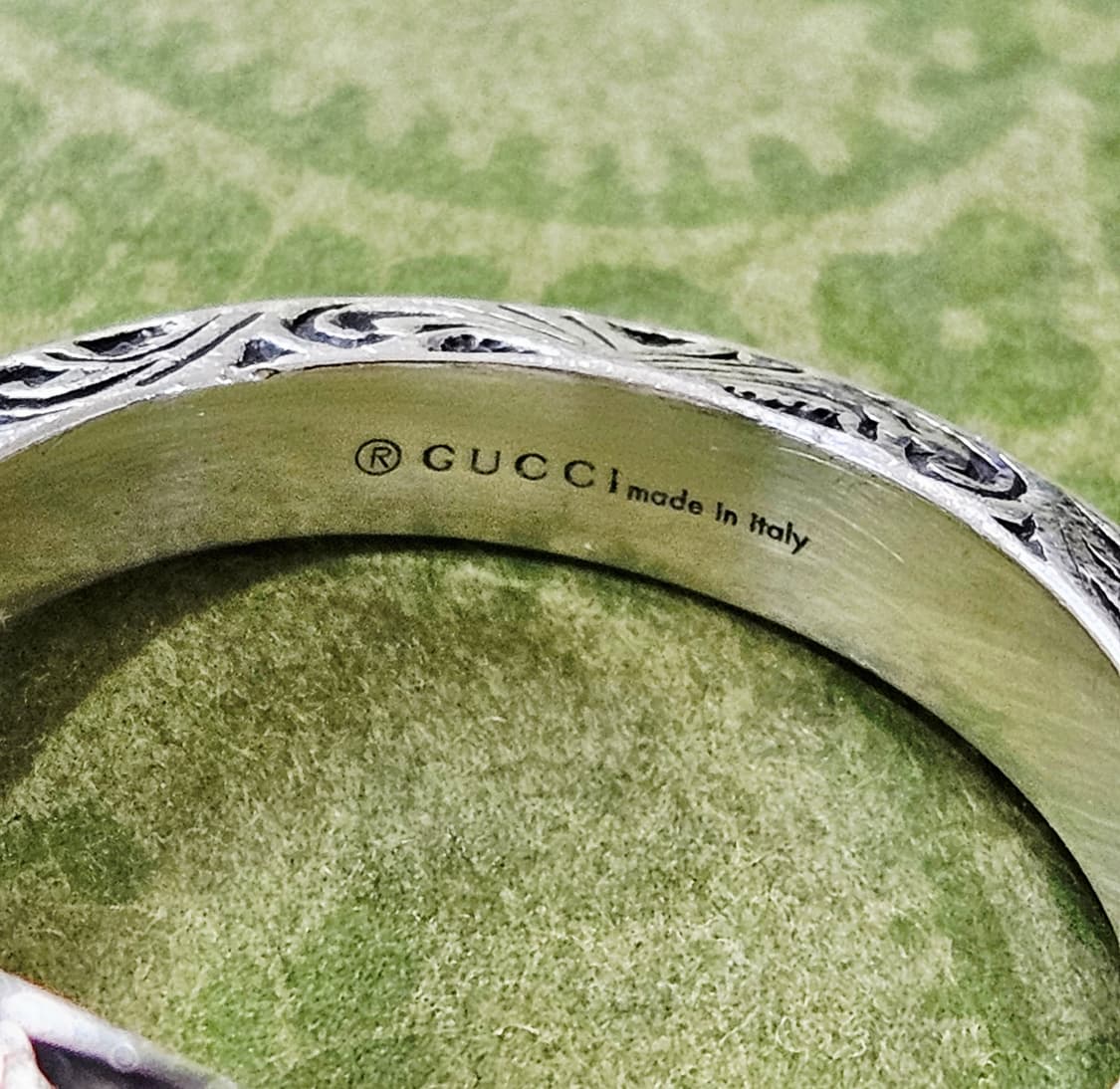 [상태최상] 구찌 GG 마몽 키 925 실버 반지 14호 [정품/풀박스] 상품이미지2