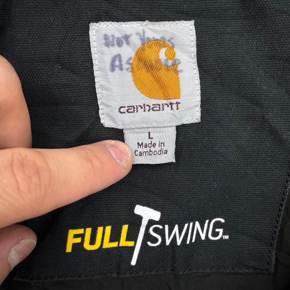 칼하트 OG 페이딩 덕캔버스 워크자켓 상품이미지9