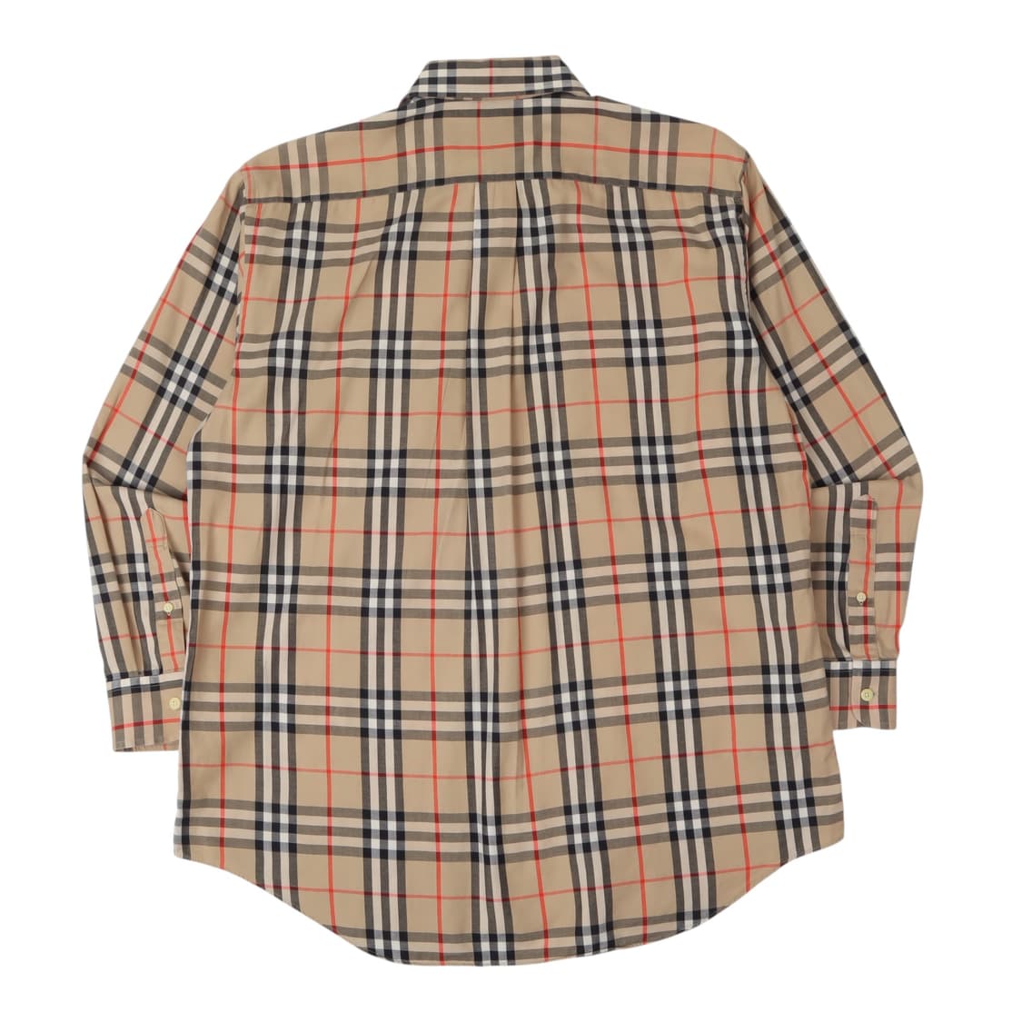 버버리 베이지 노바체크 셔츠 상품이미지5