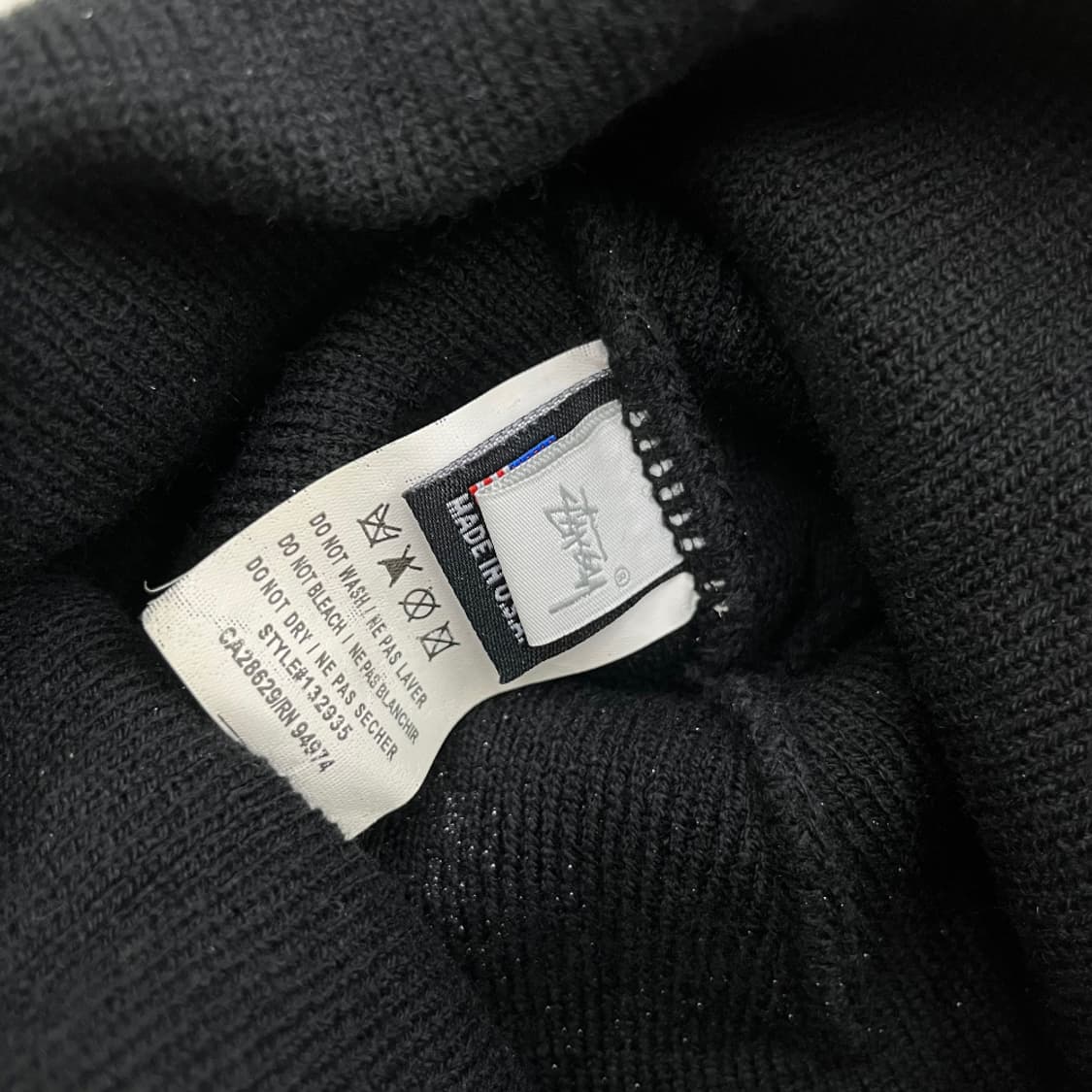 스투시 블랙 비니 상품이미지7