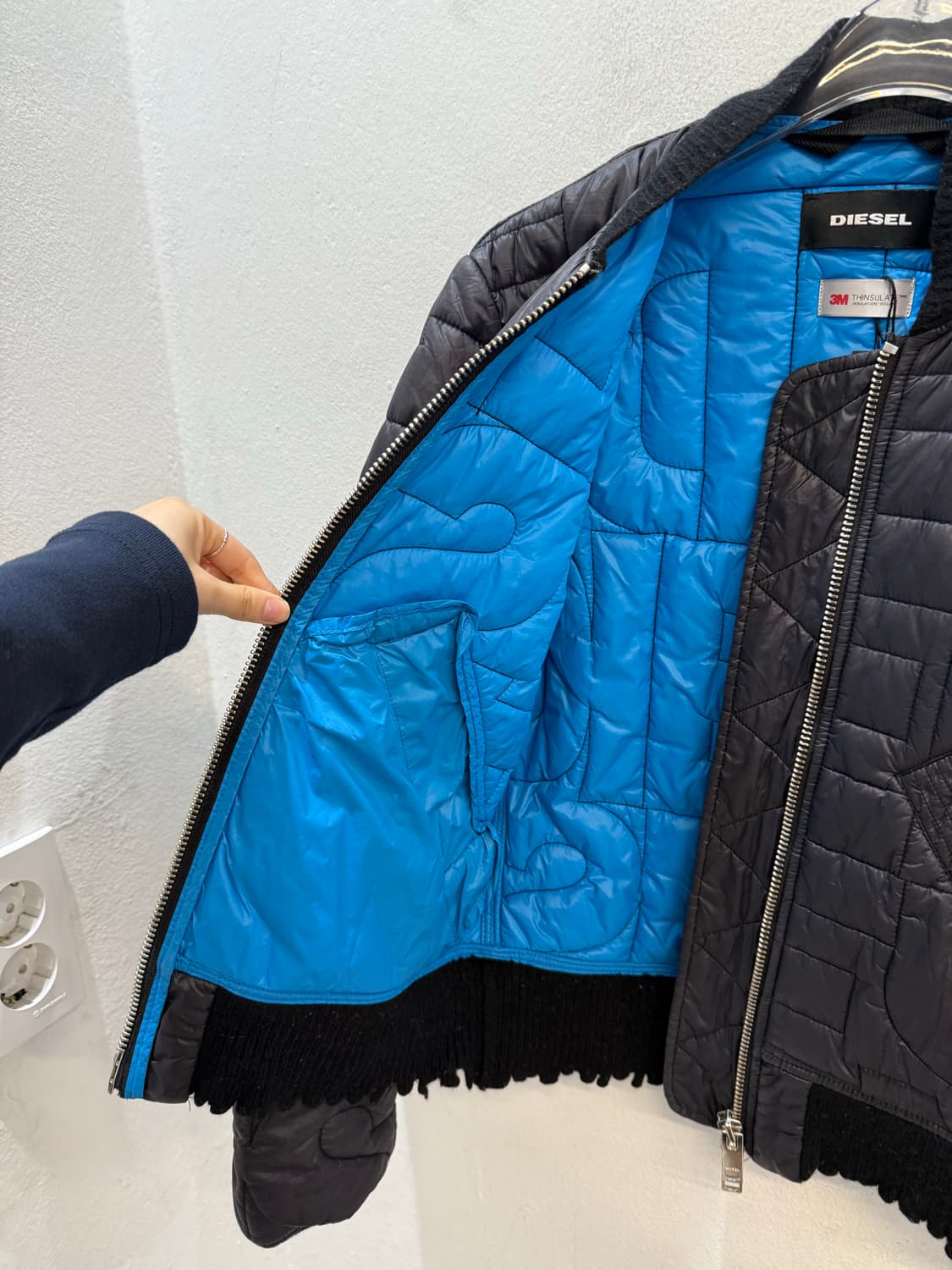 DIESEL 3m thinsulate bomber jacket 상품이미지3