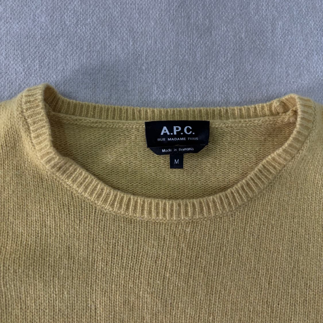 W 95 APC 아페쎄 캐시미어 울 니트 상품이미지2