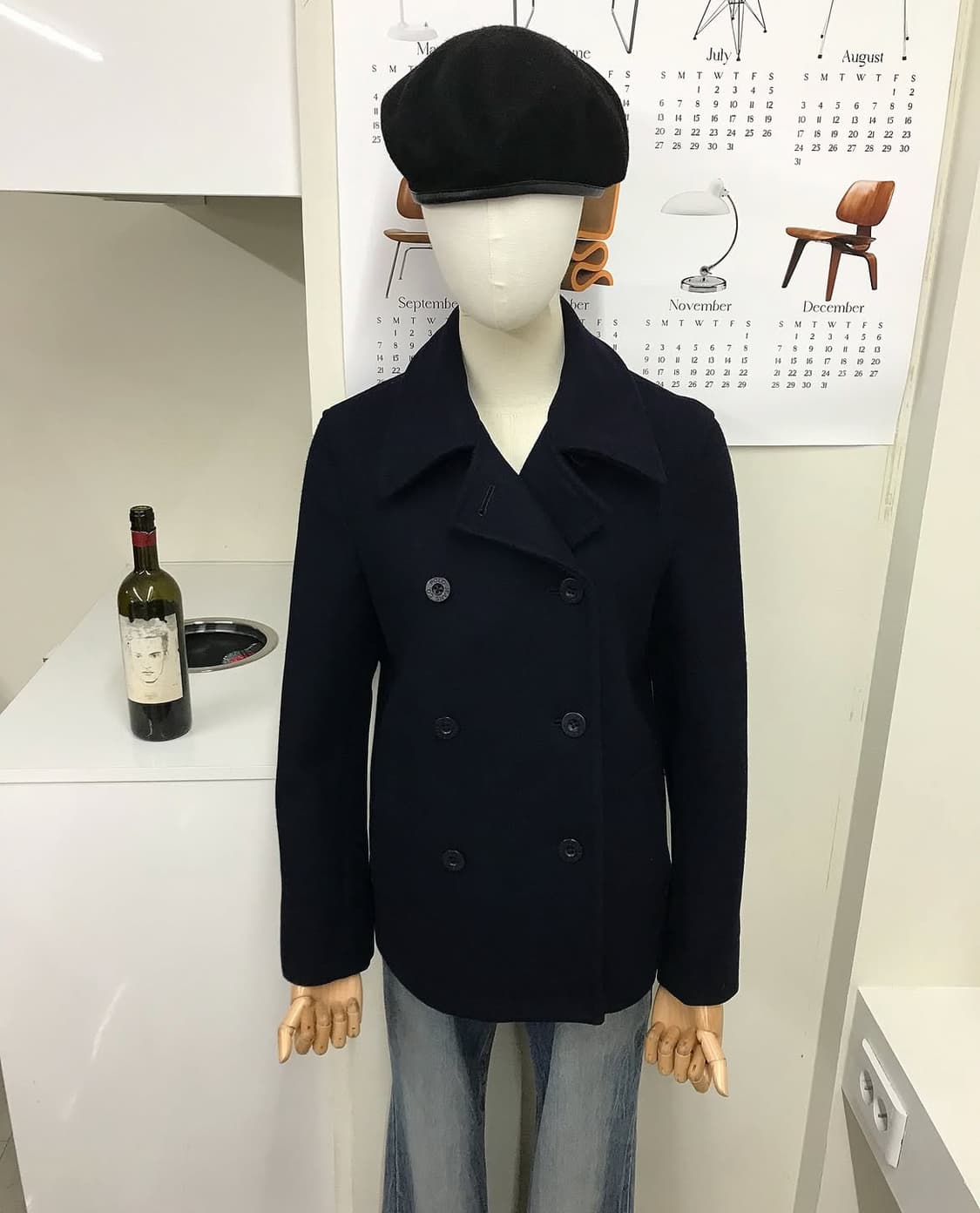 폴로 울 더블 피코트 상품이미지7