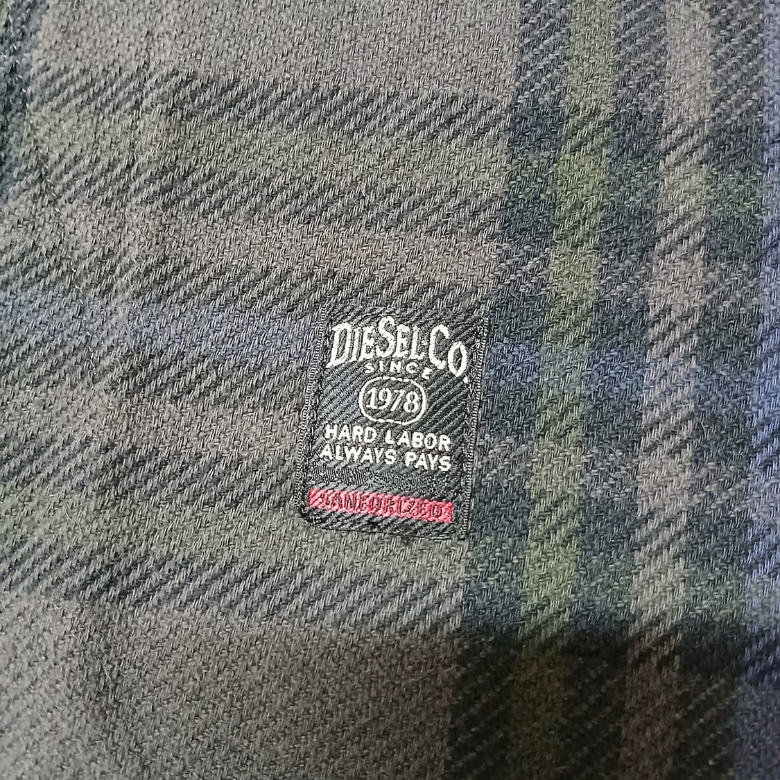 DIesel 디젤 디테일 좋은 셔츠 빈티지 체크 상품이미지9