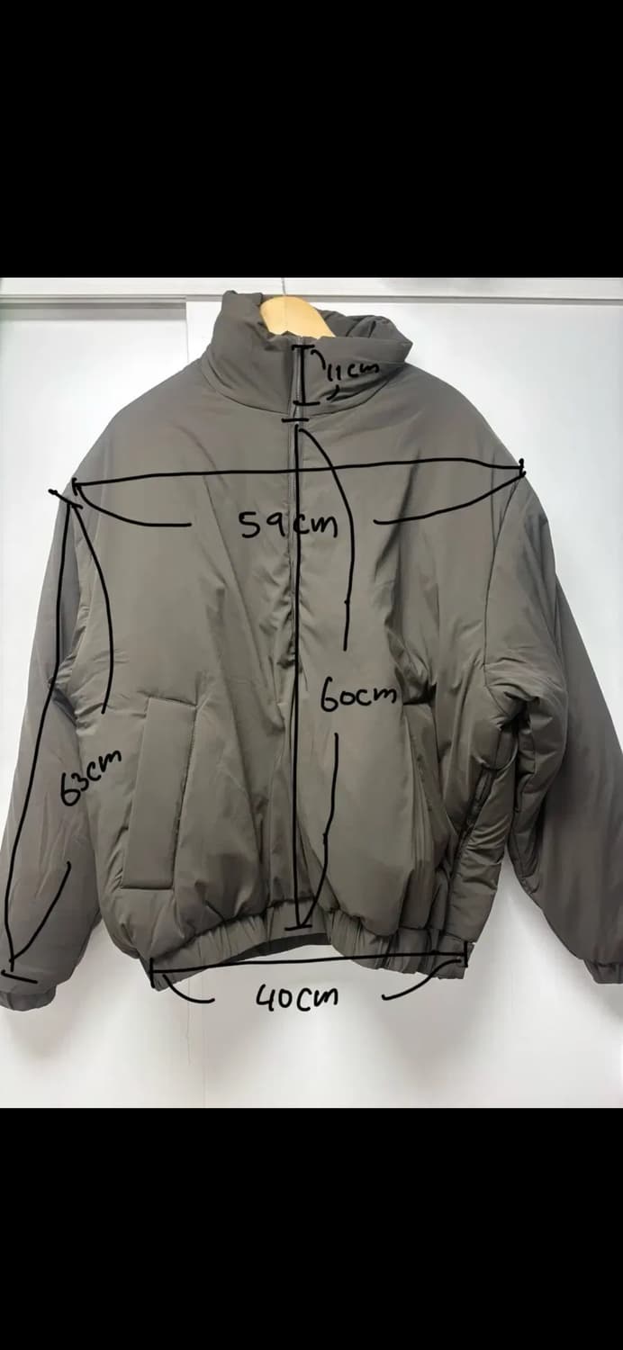 (미착용 새옷) 피어오브갓 에센셜 푸퍼 아노락 M 상품이미지2