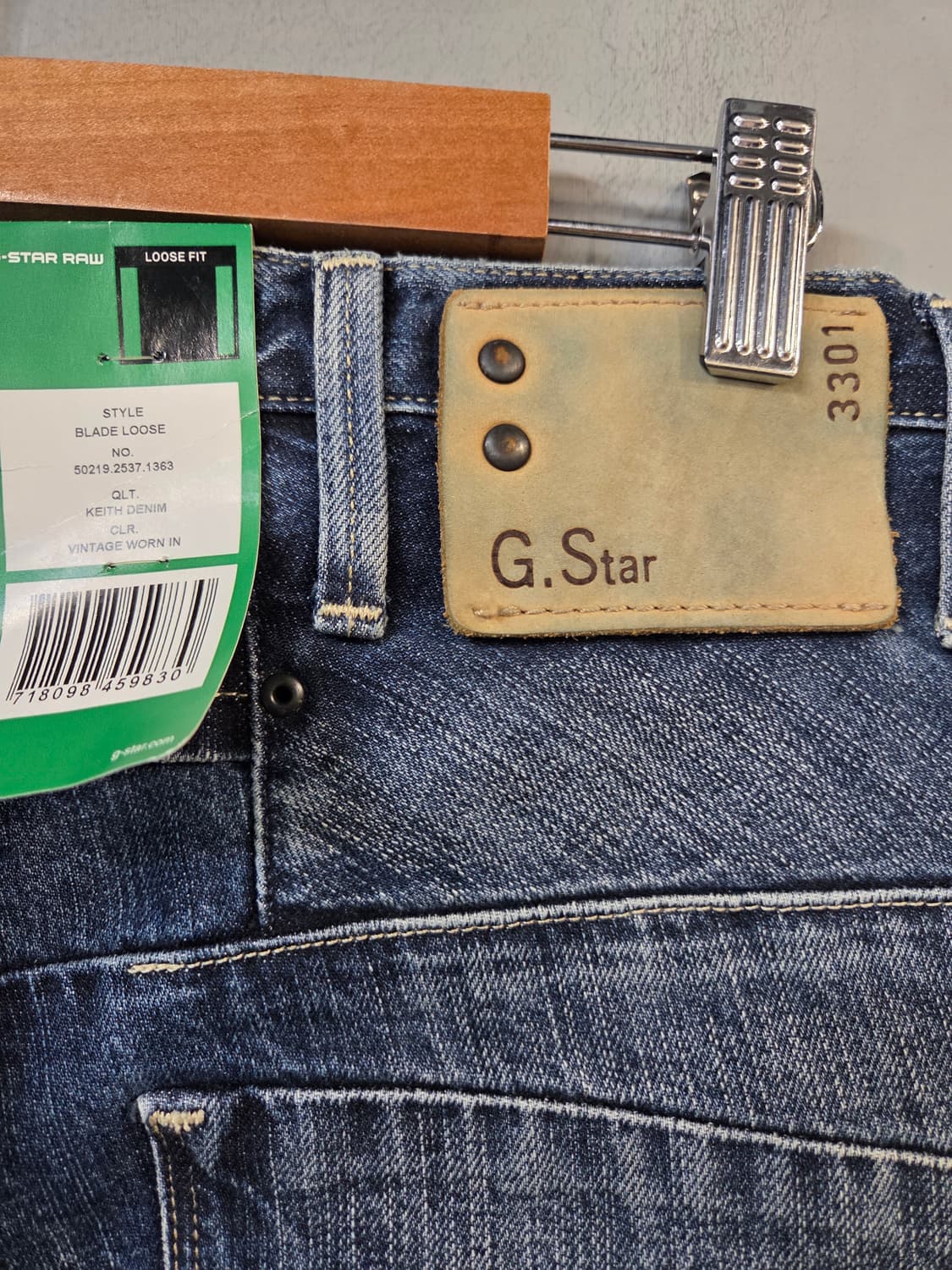 G-Star RAW 청바지 데님 팬츠(W28/L32) 상품이미지6