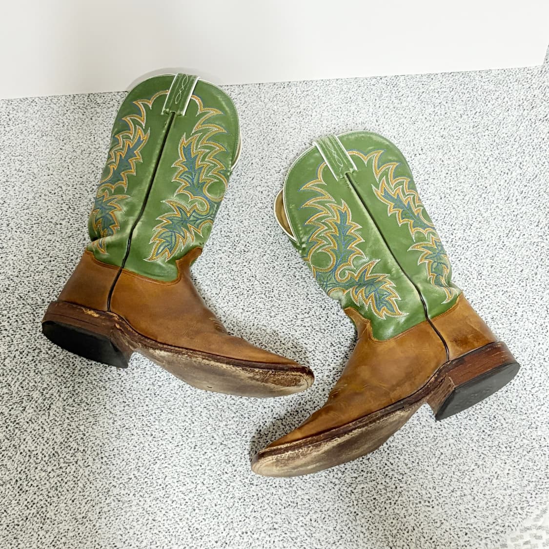 토니 라마 빈티지 웨스턴 카우보이 부츠 Made in USA 상품이미지7