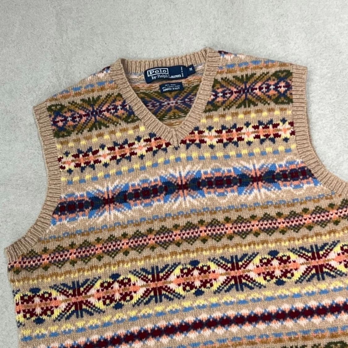 폴로 랄프로렌 페어아일 니트 베스트 상품이미지3