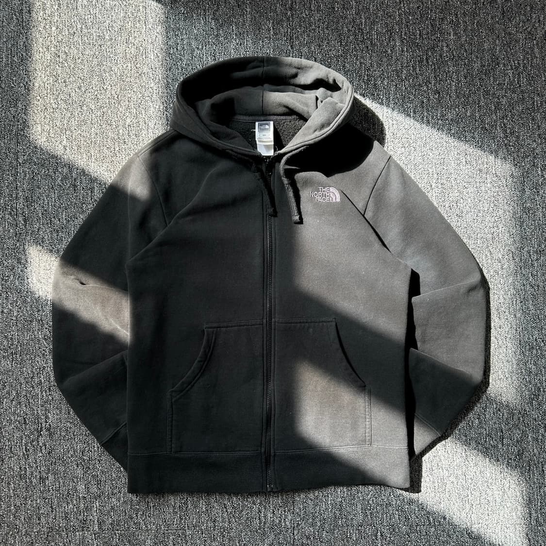 노스페이스 블랙 기모 후드집업  상품이미지1