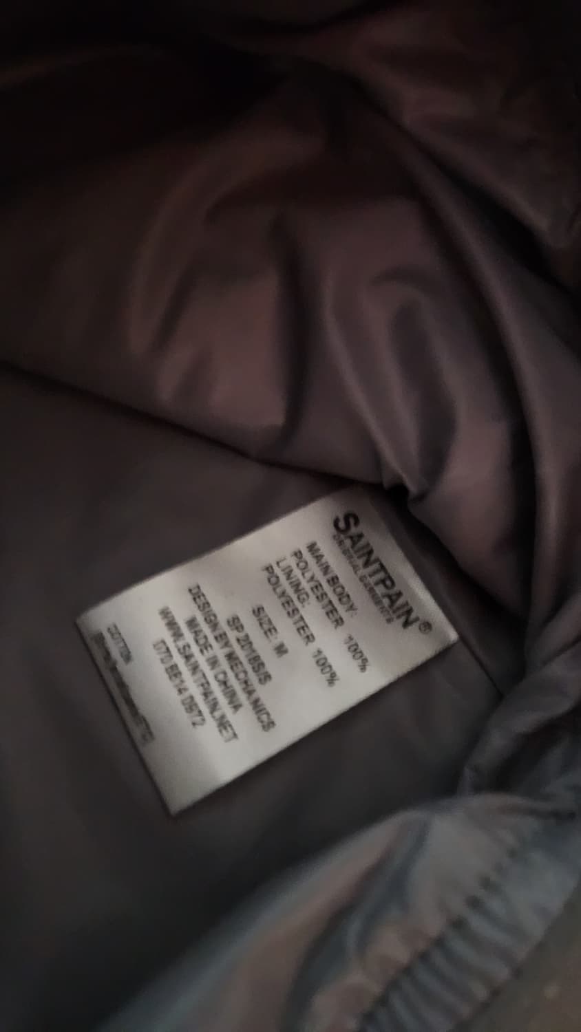 SAINTPAIN 실버 리플렉티브 ma-1 자켓 M사이즈 105추천 상품이미지6