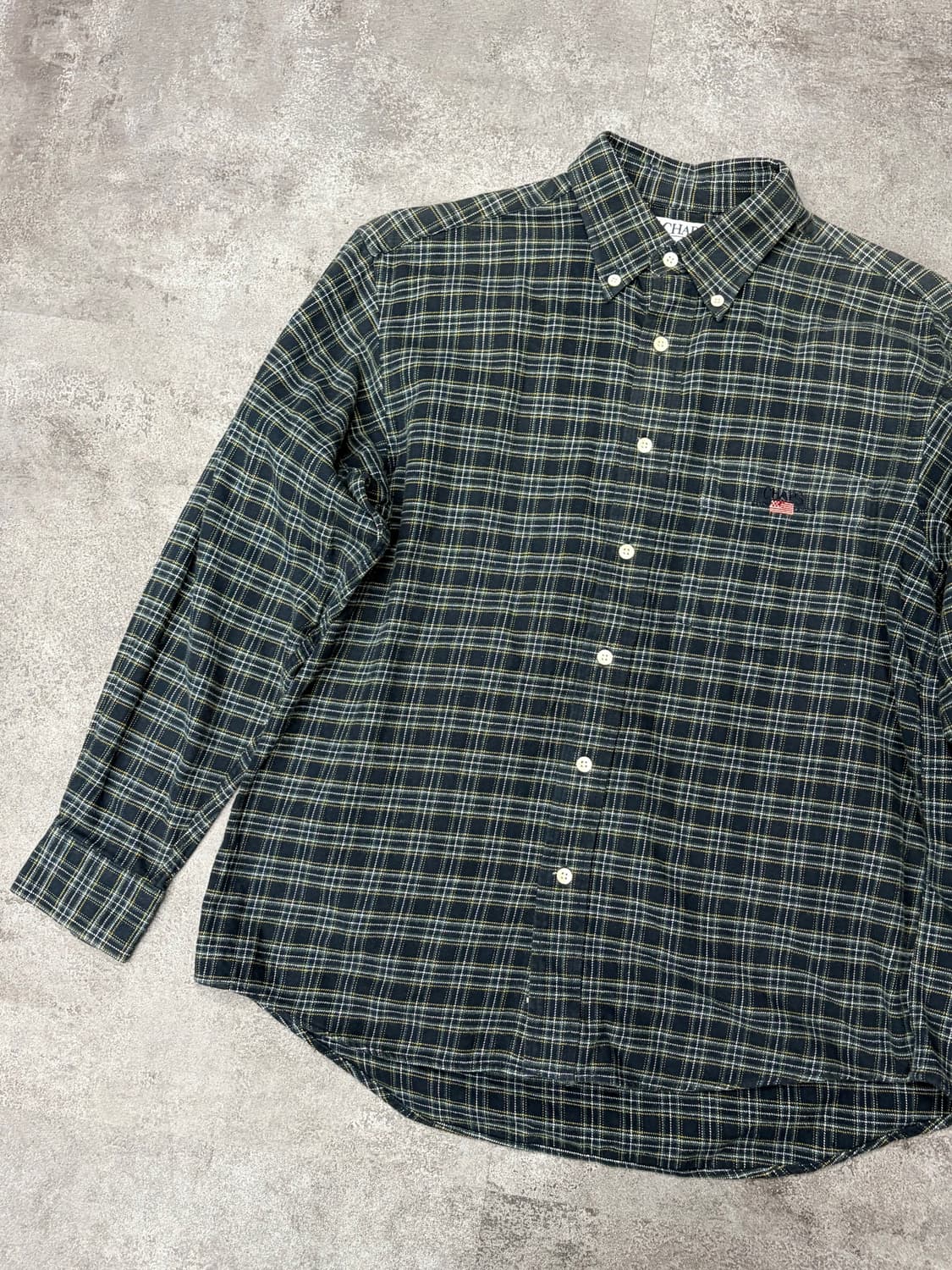 90s 챕스랄프로렌 플란넬 체크셔츠 상품이미지3