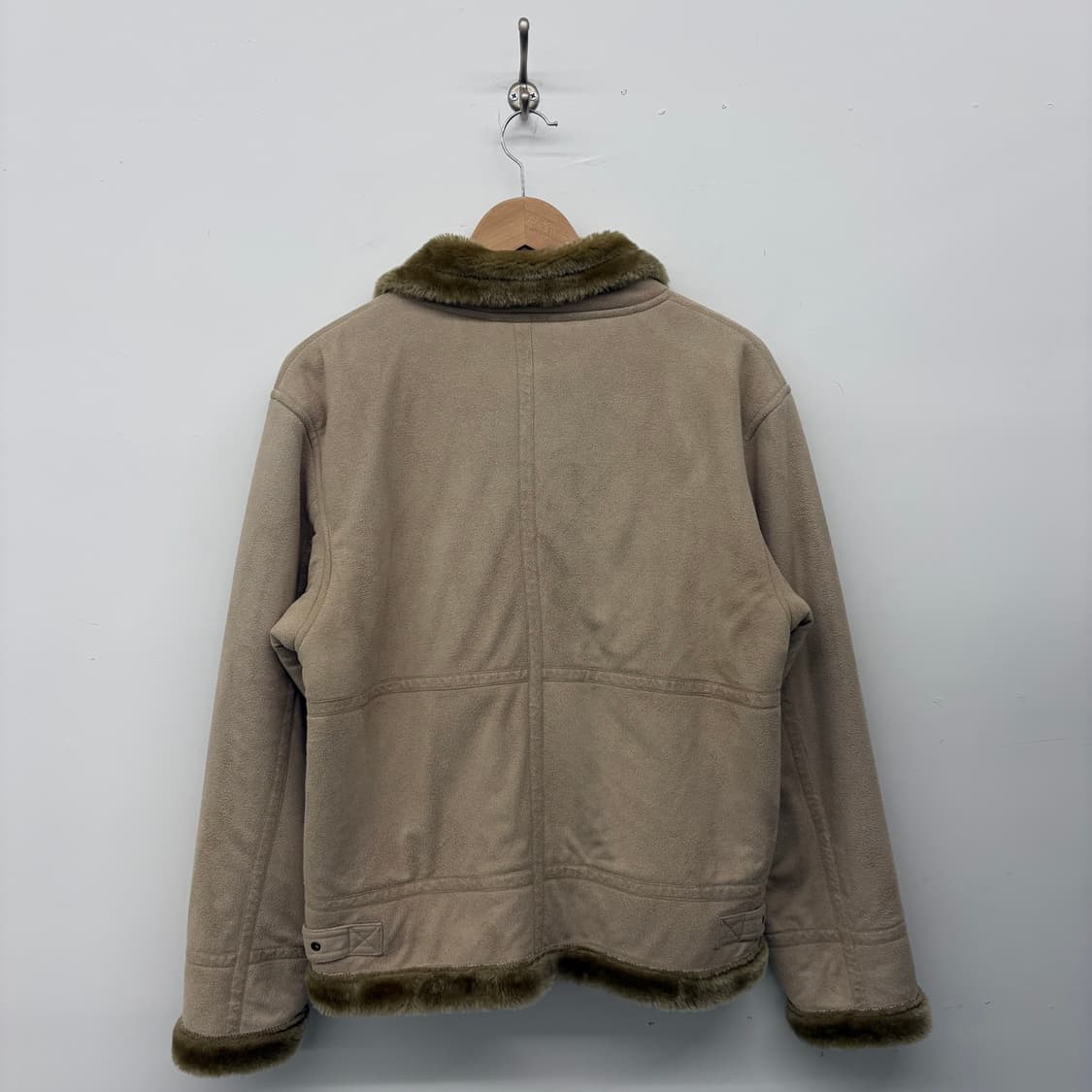 VAN 스웨이드 무스탕 퍼 자켓 남/M 상품이미지5