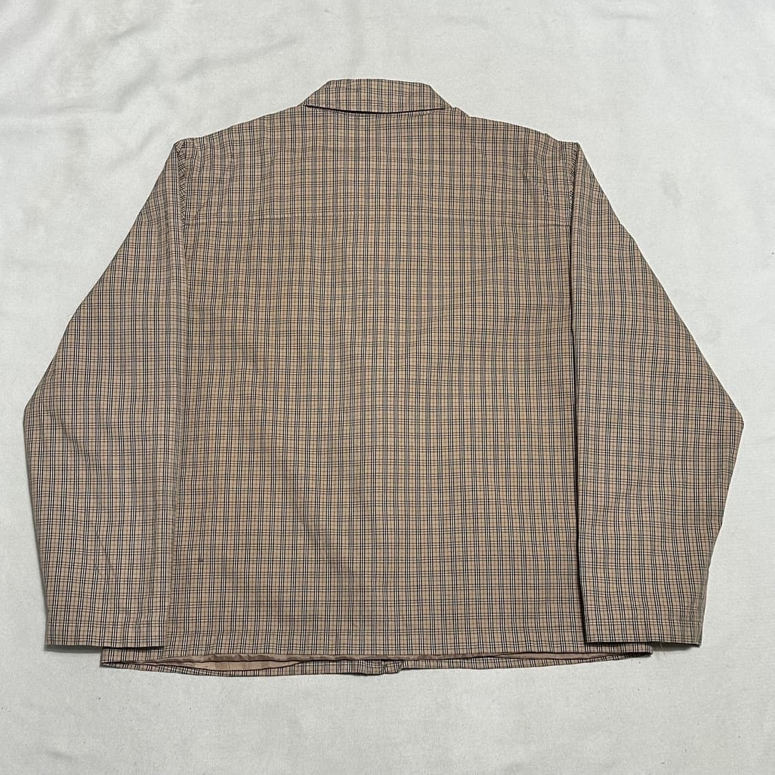 XL 버버리 노바체크 블루종 상품이미지3
