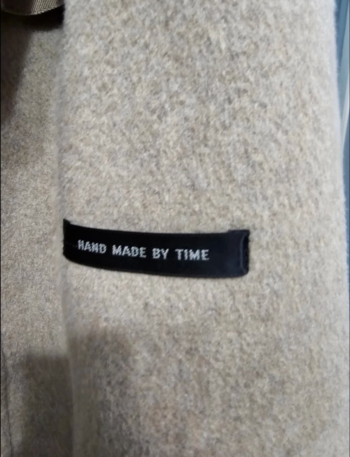 타임 TIME 후드 벨티드 후드 코트 F사이즈 상품이미지9