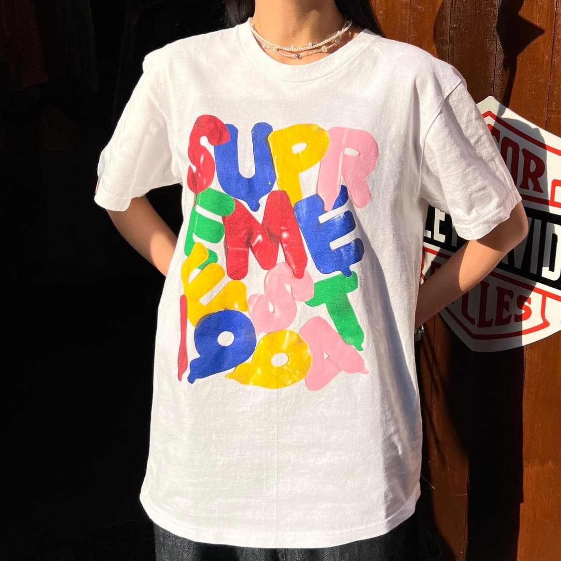 SUPREME balloon print T-shirt  상품이미지5