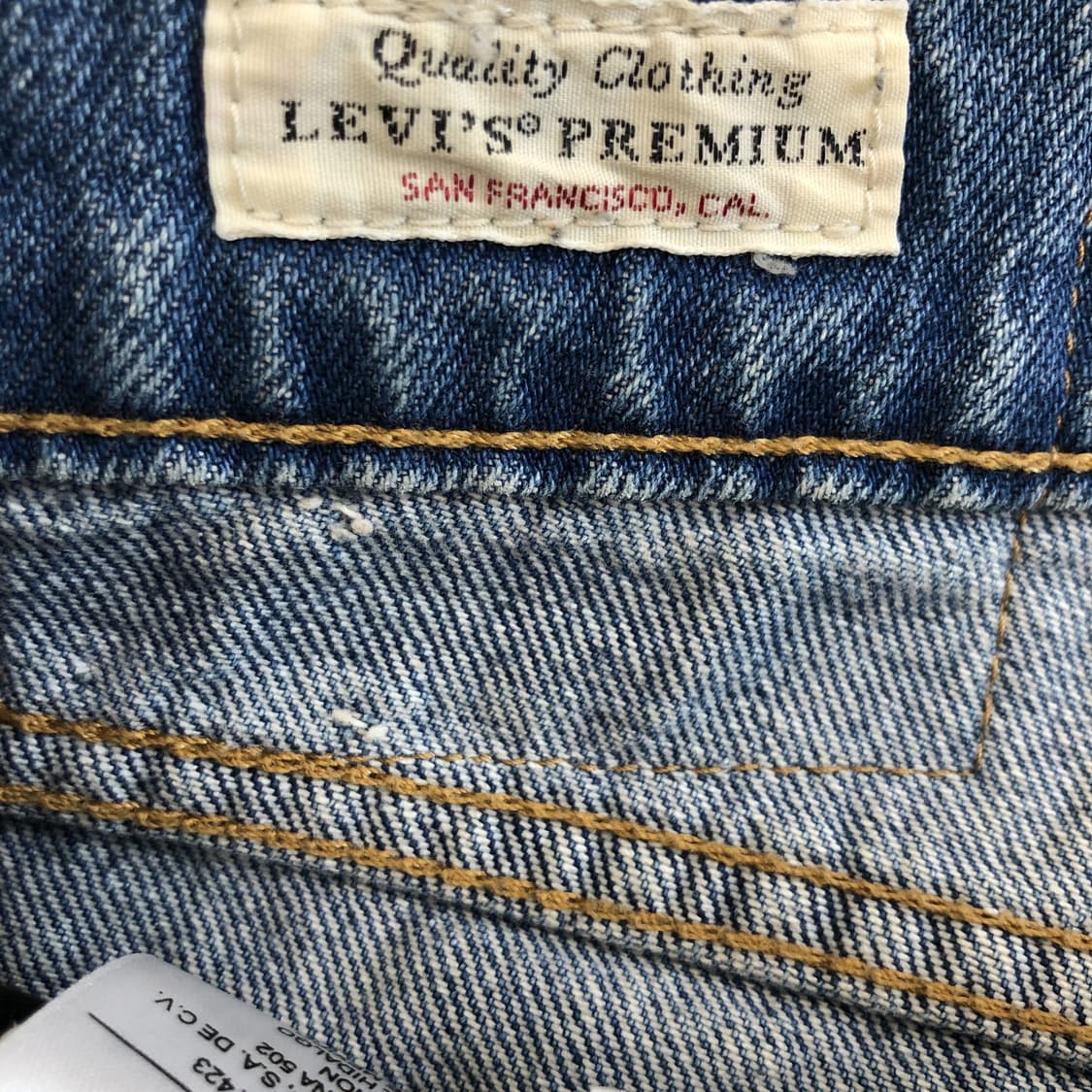 리바이스 502 x 저스틴 팀버레이크 청바지 34 인치 상품이미지5