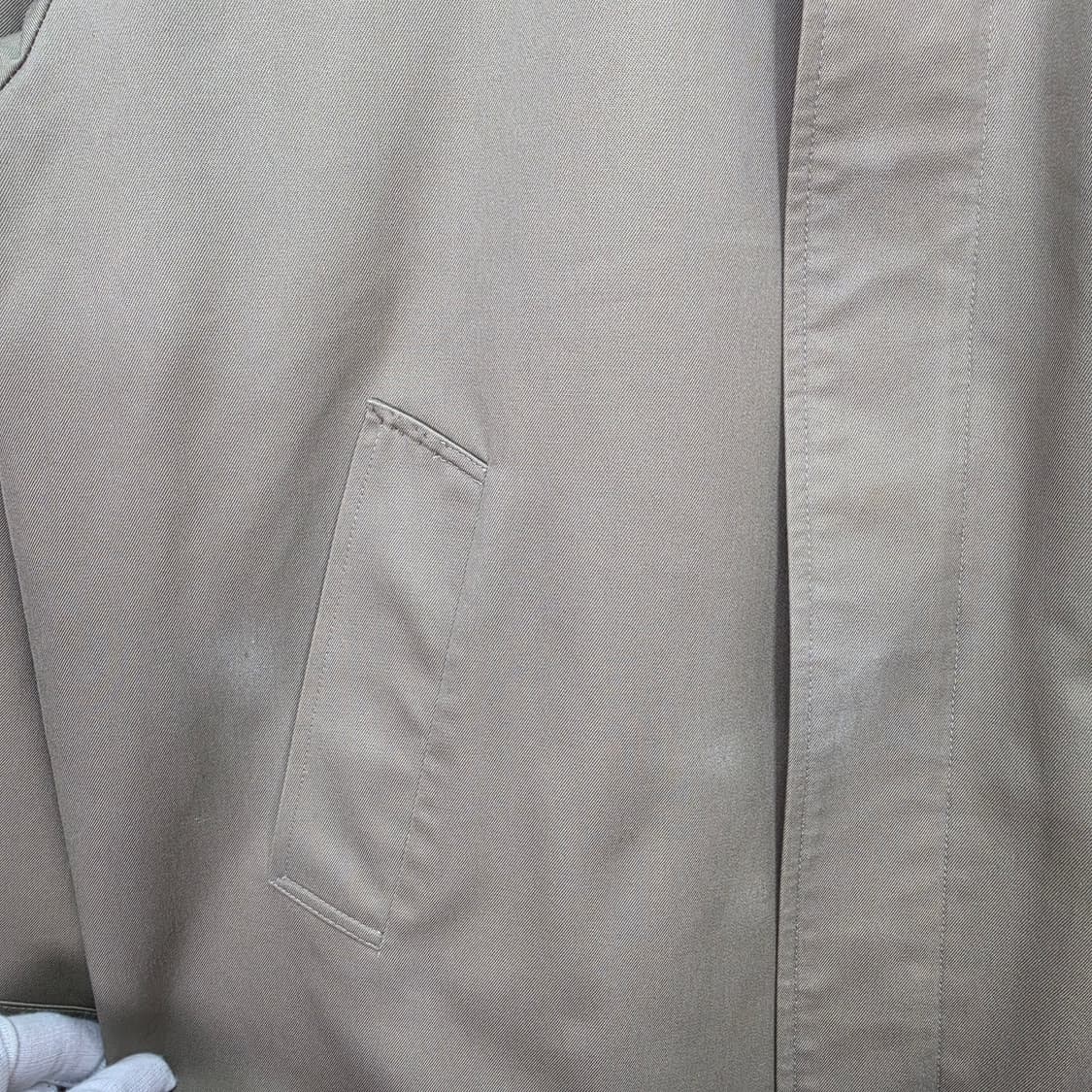 90s 버버리 런던 노바체크 블루종 자켓 105~110사이즈 상품이미지3