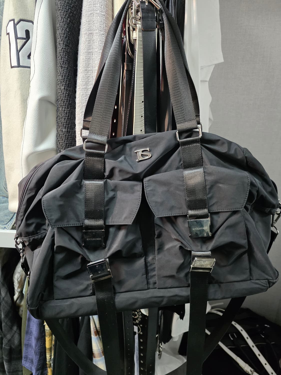 쏘유레슈어 빅백 블랙 상품이미지1