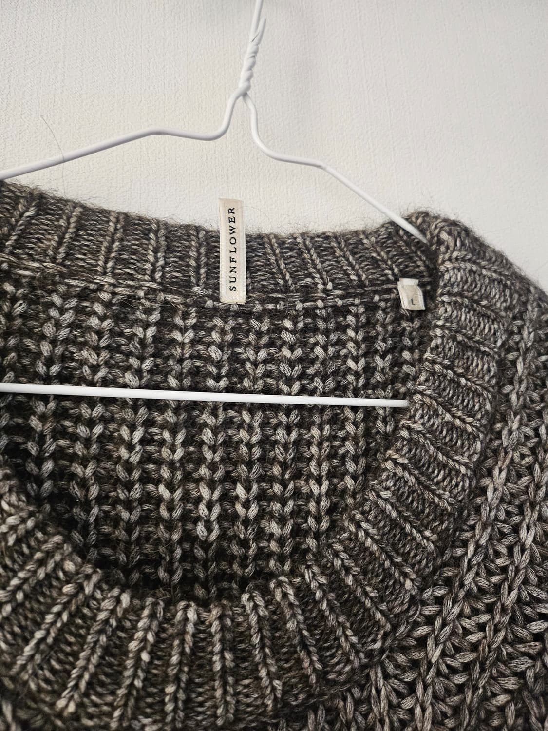 선플라워 Sunflower 알파카 울 니트 상품이미지5
