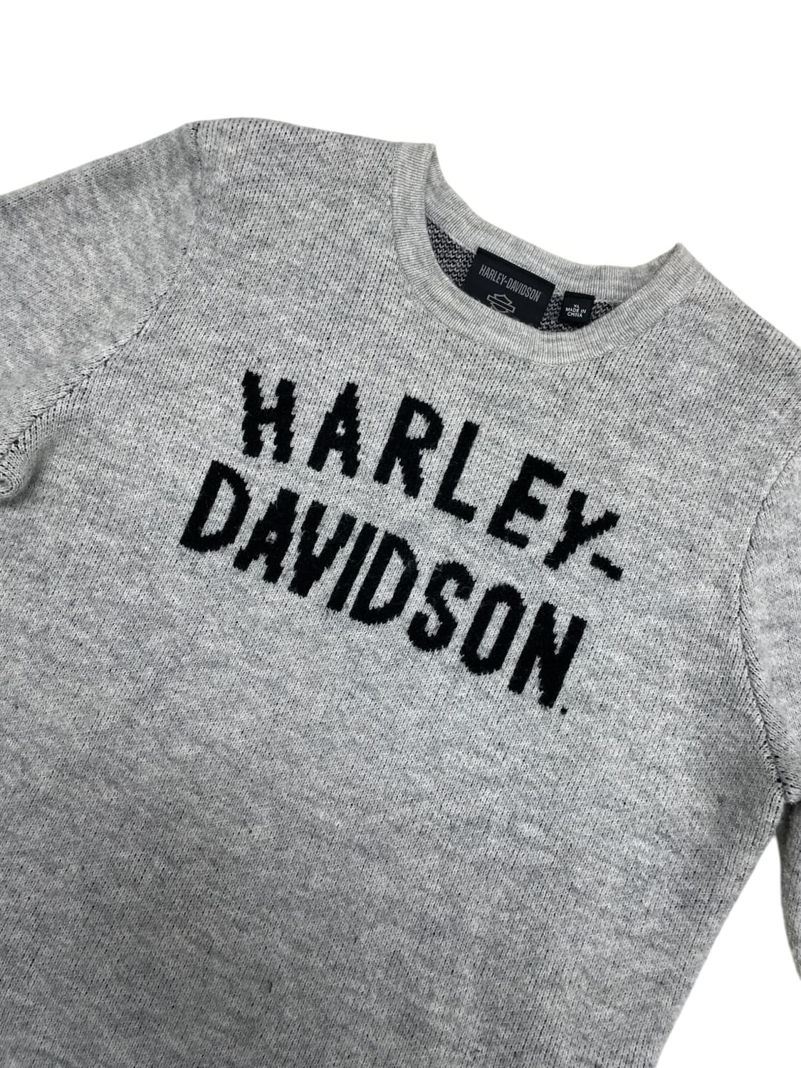 [XL] 할리데이비슨 전면 타이포 로고 니트 티셔츠 상품이미지4