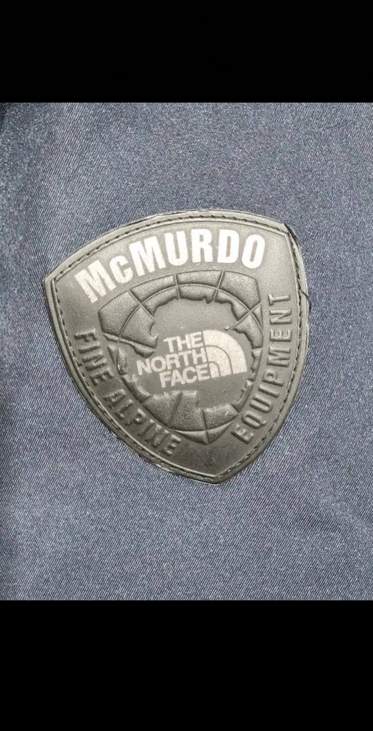 (L) 노스페이스 맥머도 패딩점퍼 네이비 오리털 다운자켓  상품이미지5