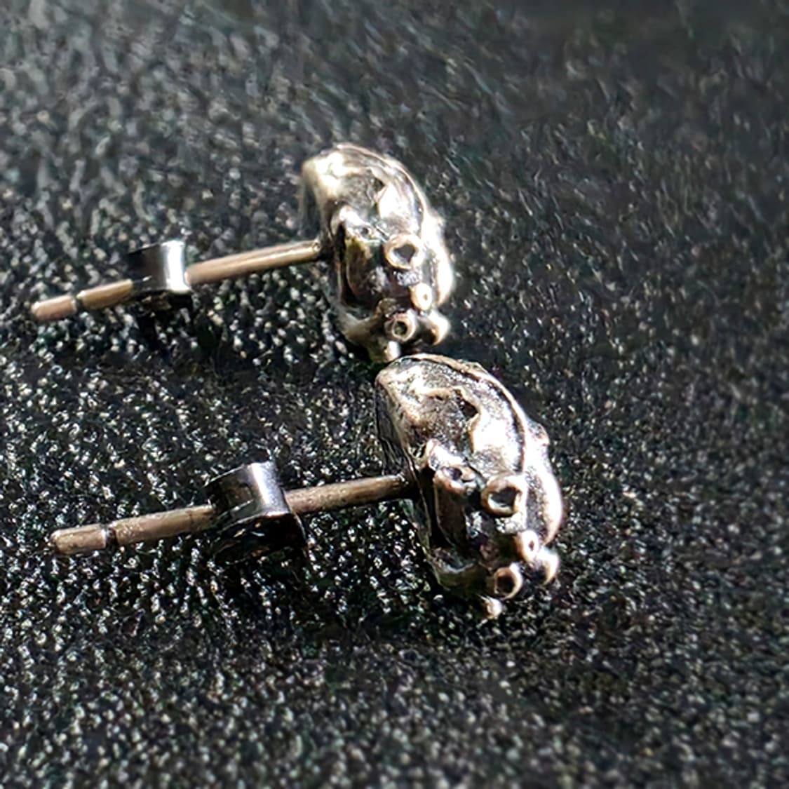 카르데아 실버 귀걸이 피어싱 은 남자 여자 명품 고딕 심장 상품이미지3