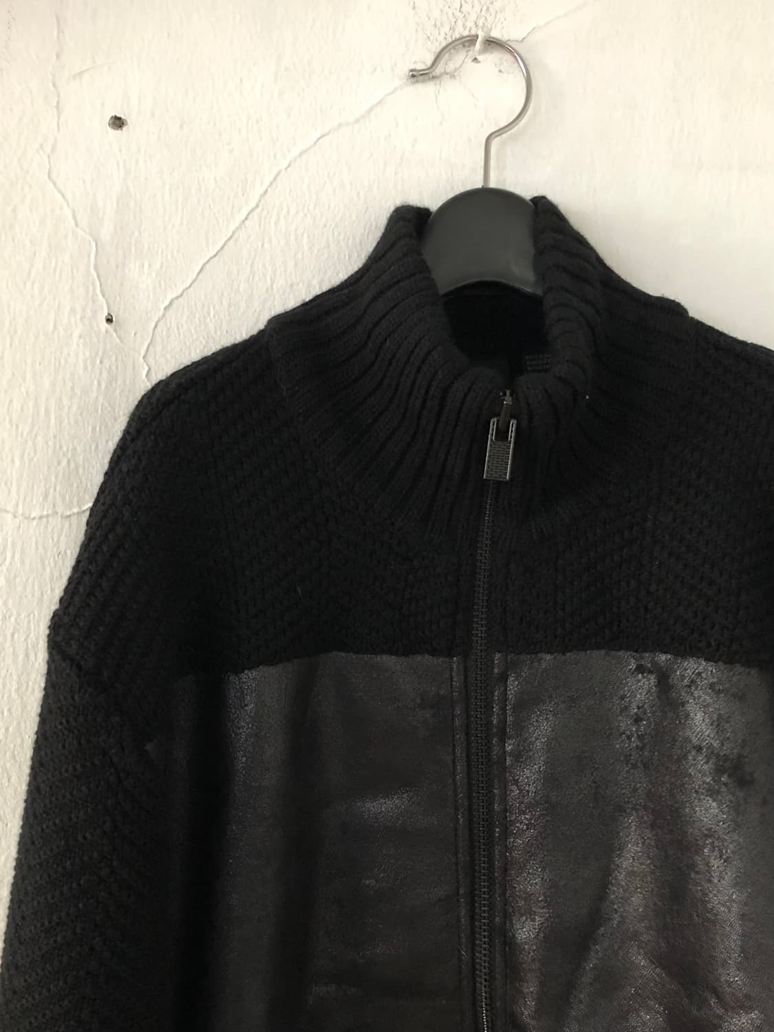 Armani Leather Knit Zip Up 상품이미지5