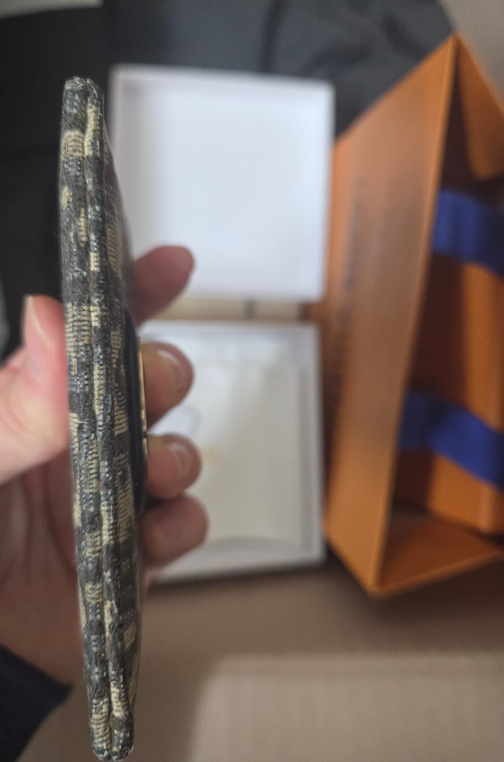 디올 오블리크 몽테인 카드지갑 상품이미지6