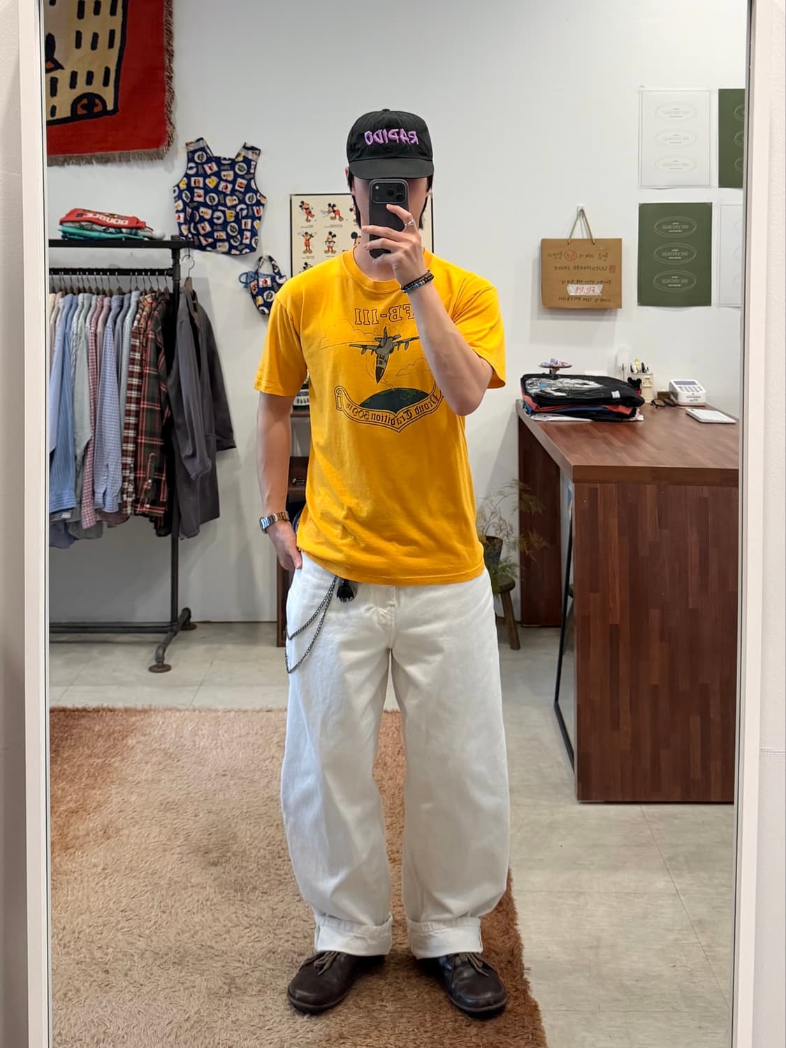 90s Vtg FB-111 빈티지 반팔 티셔츠 상품이미지2
