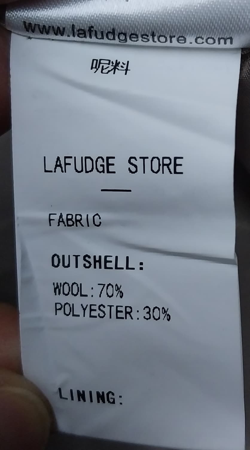 라퍼지스토어 오트밀 울 롱코트 S 상품이미지6