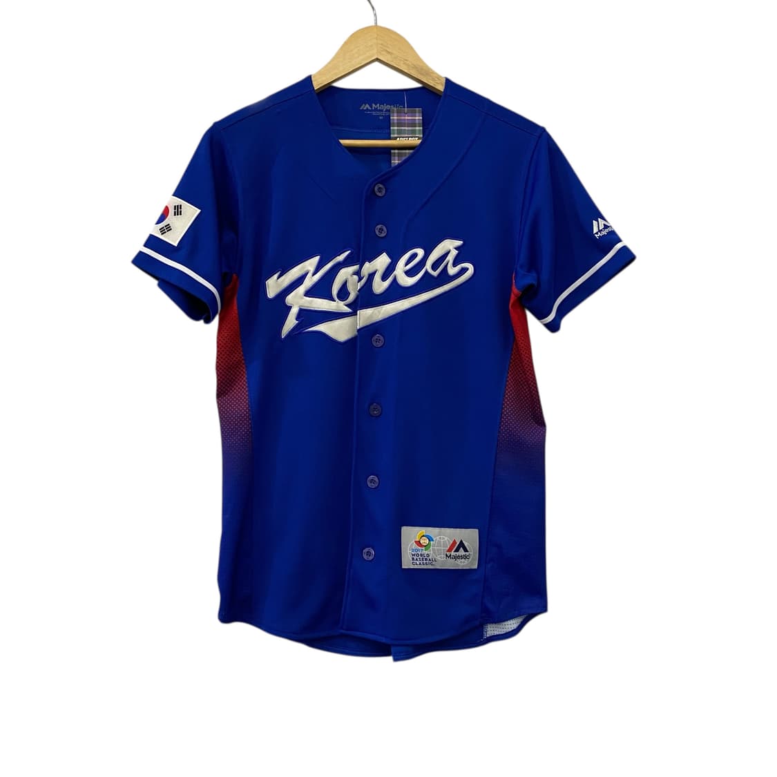 마제스틱 대한민국 야구 국대 2016 오재원 싸인 유니폼(85) 상품이미지1