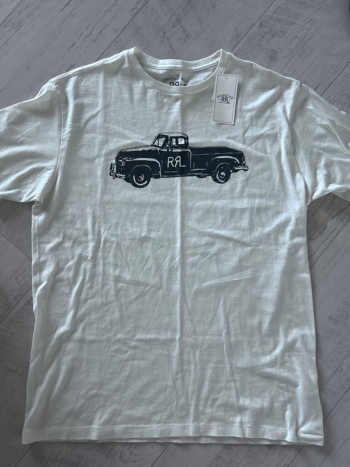 RRL 트럭 저지 티셔츠 M 새상품 상품이미지1