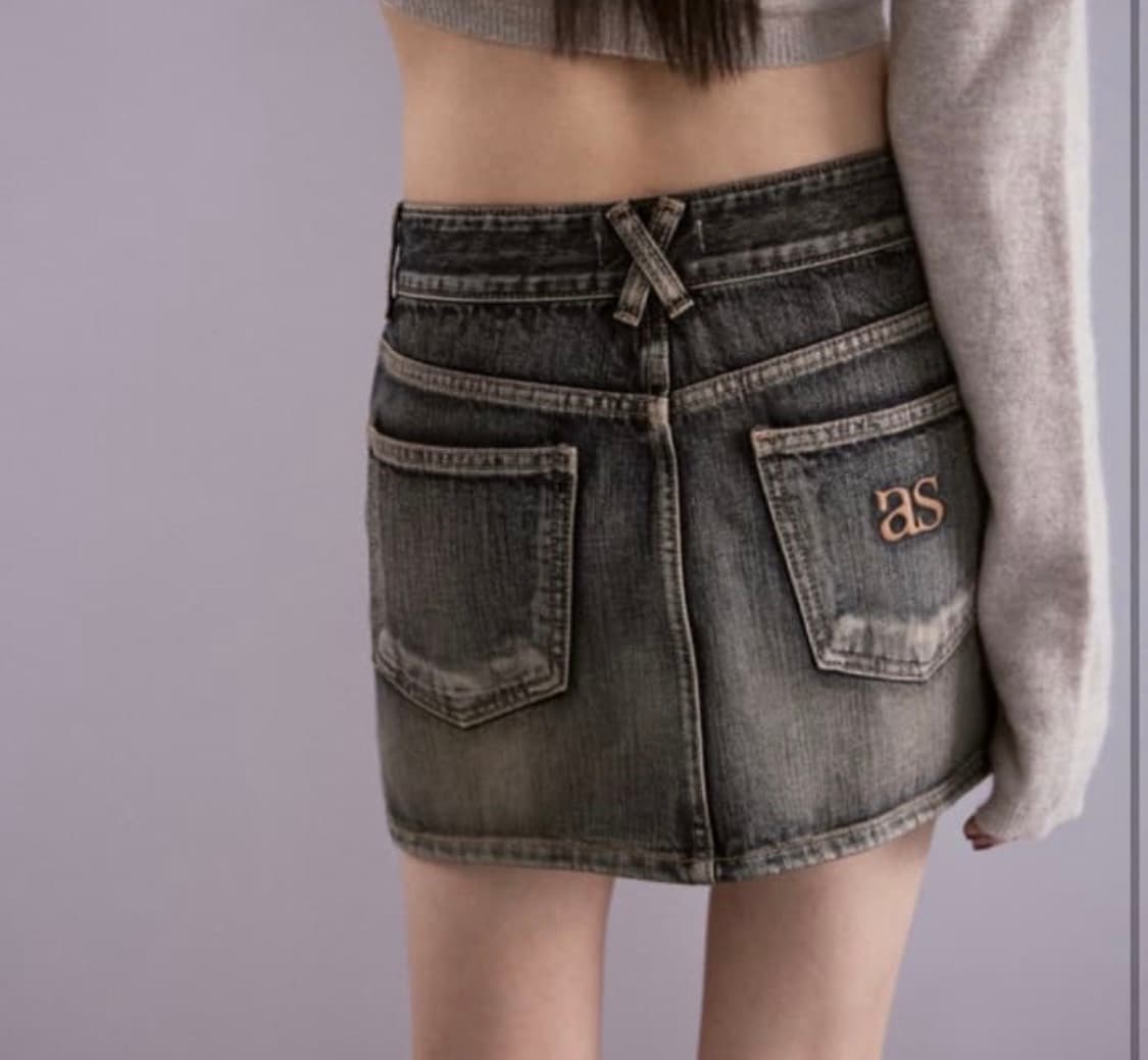 애즈온 엑스 디테일 치마 상품이미지1