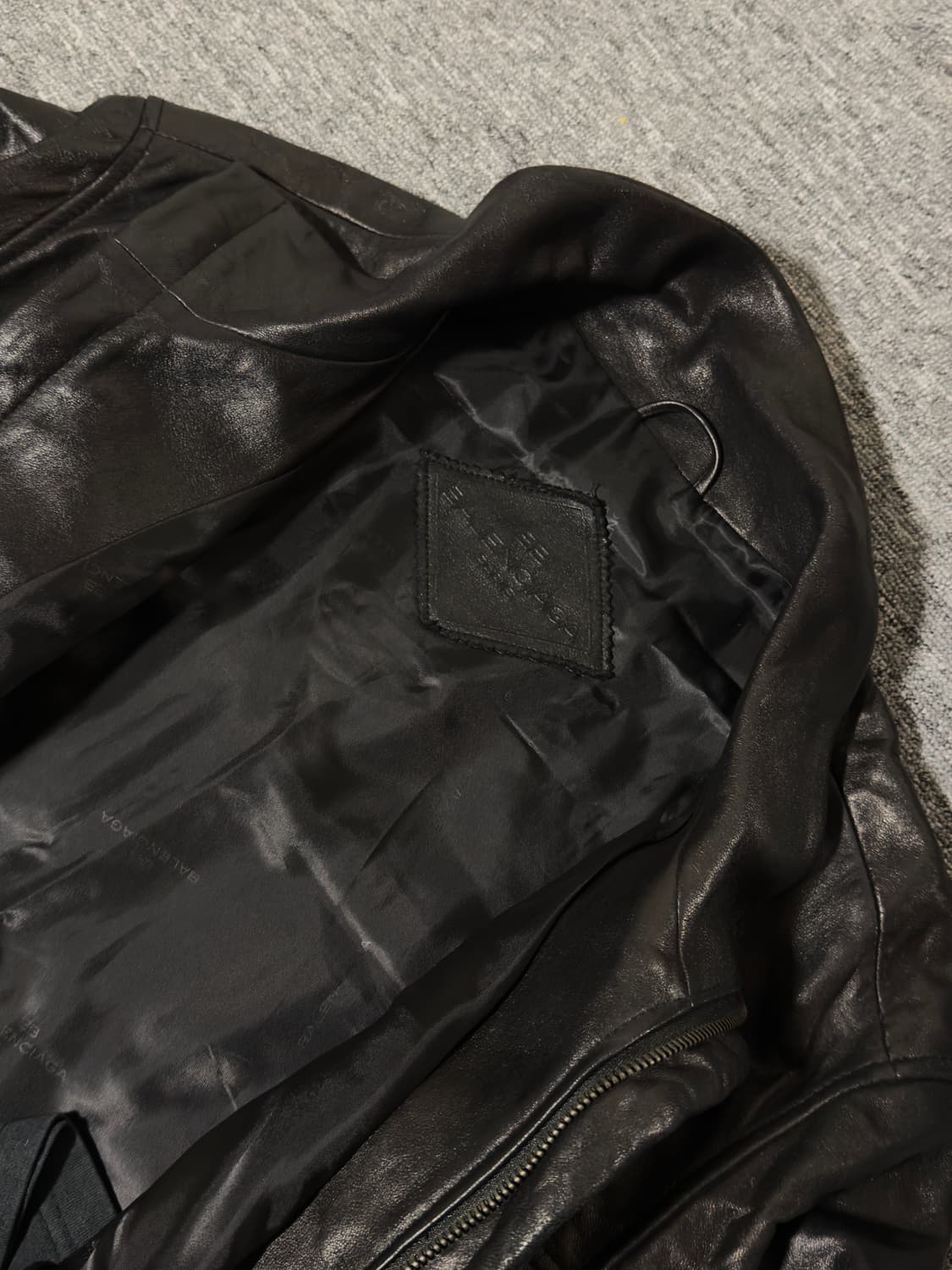 Balenciaga Car Coat Leather Jacket 상품이미지6