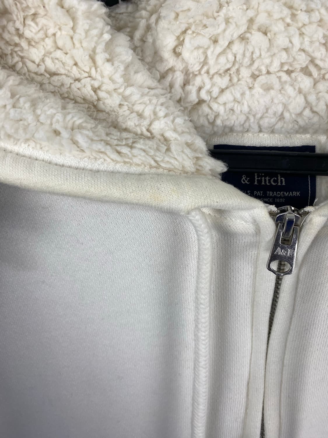 아베크롬비 양털 후드집업 S <573> 상품이미지4